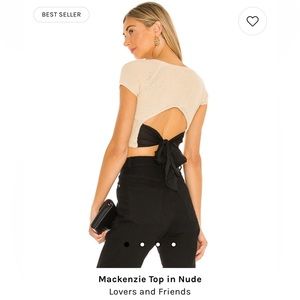 Mackenzie Top in Nude from Lovers and Friends